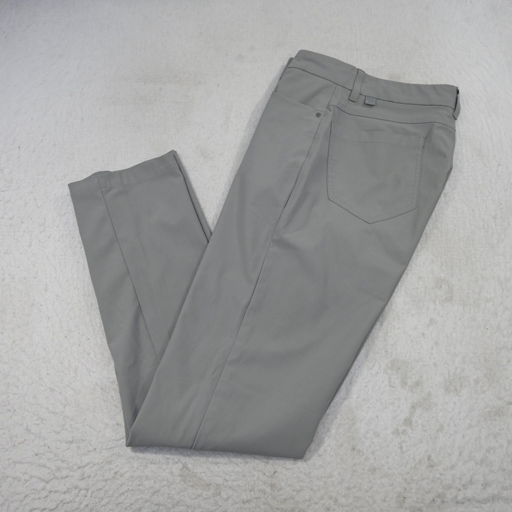 VRST Limitless Slim Fit 5-Pocket Golf Pants Mens 30x34 Gray Stretch Performance